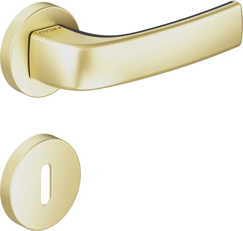 Çebi 1101-9188 Pera Croma Kapı Kolu PC35 (Mat Pirinç) - Oda