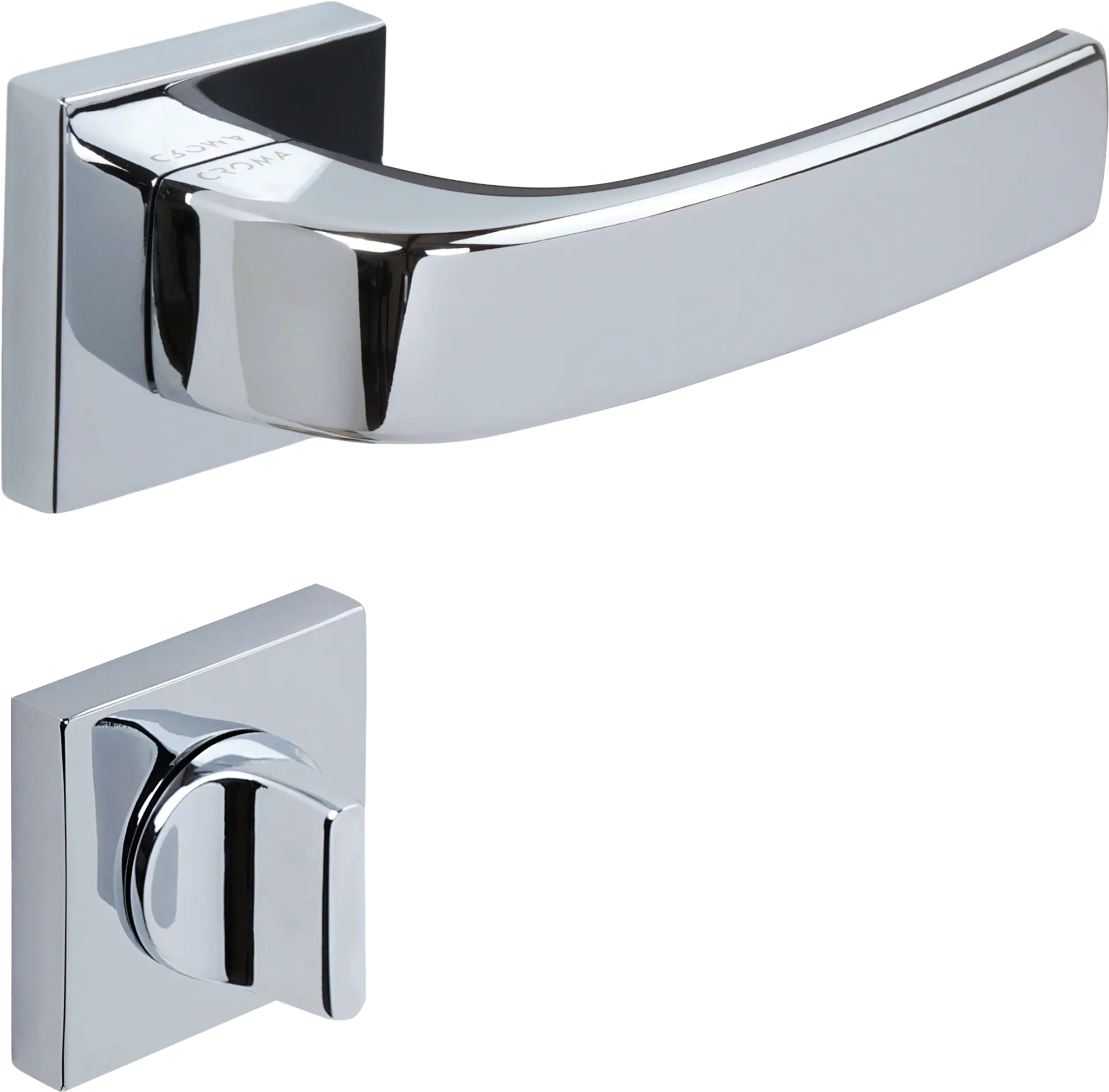 Çebi 1101-9186 Pera-S Croma Kapı Kolu MP02 (Parlak Krom) - WC