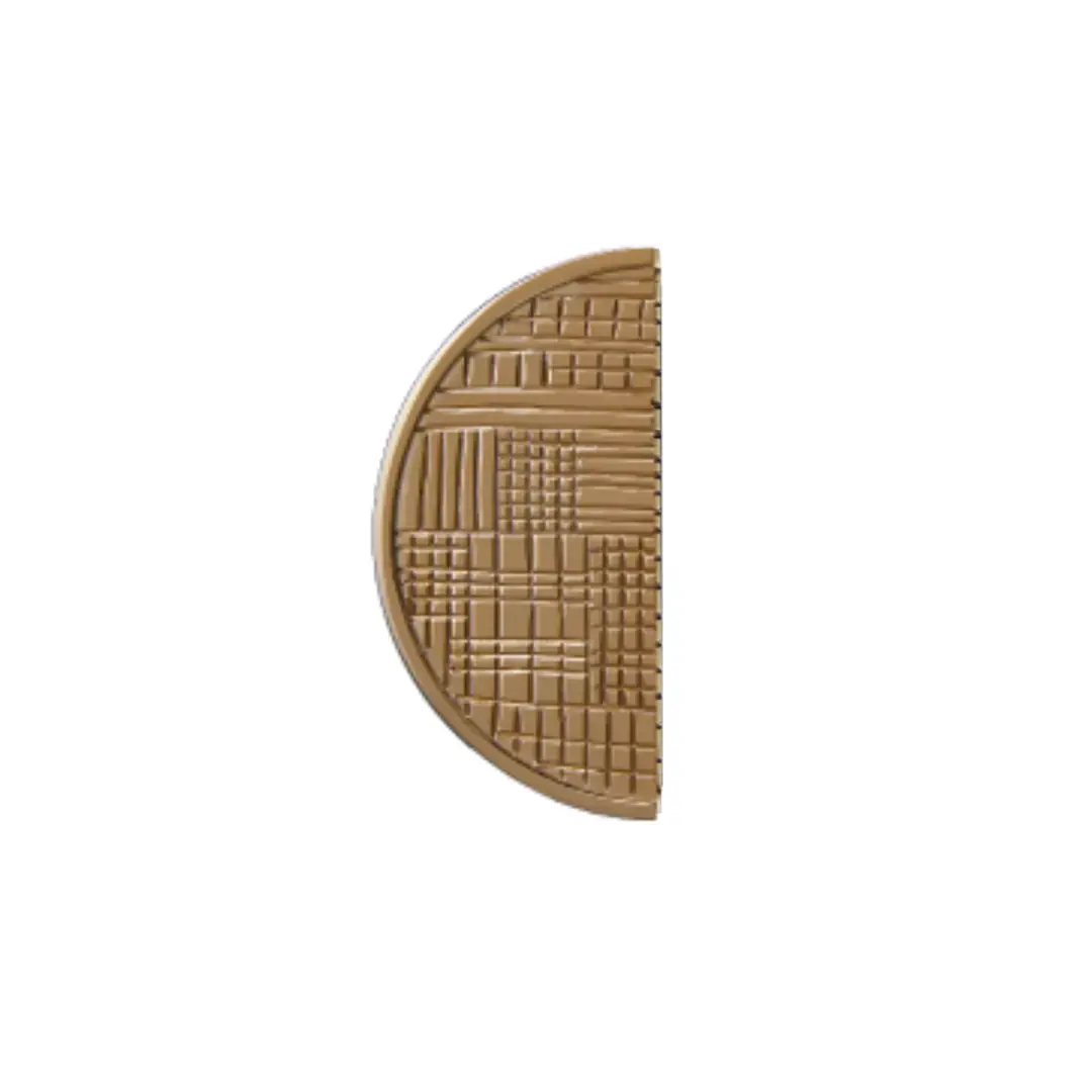 Vista D’oro Geometrik Yarımay Kulp Altın Renk