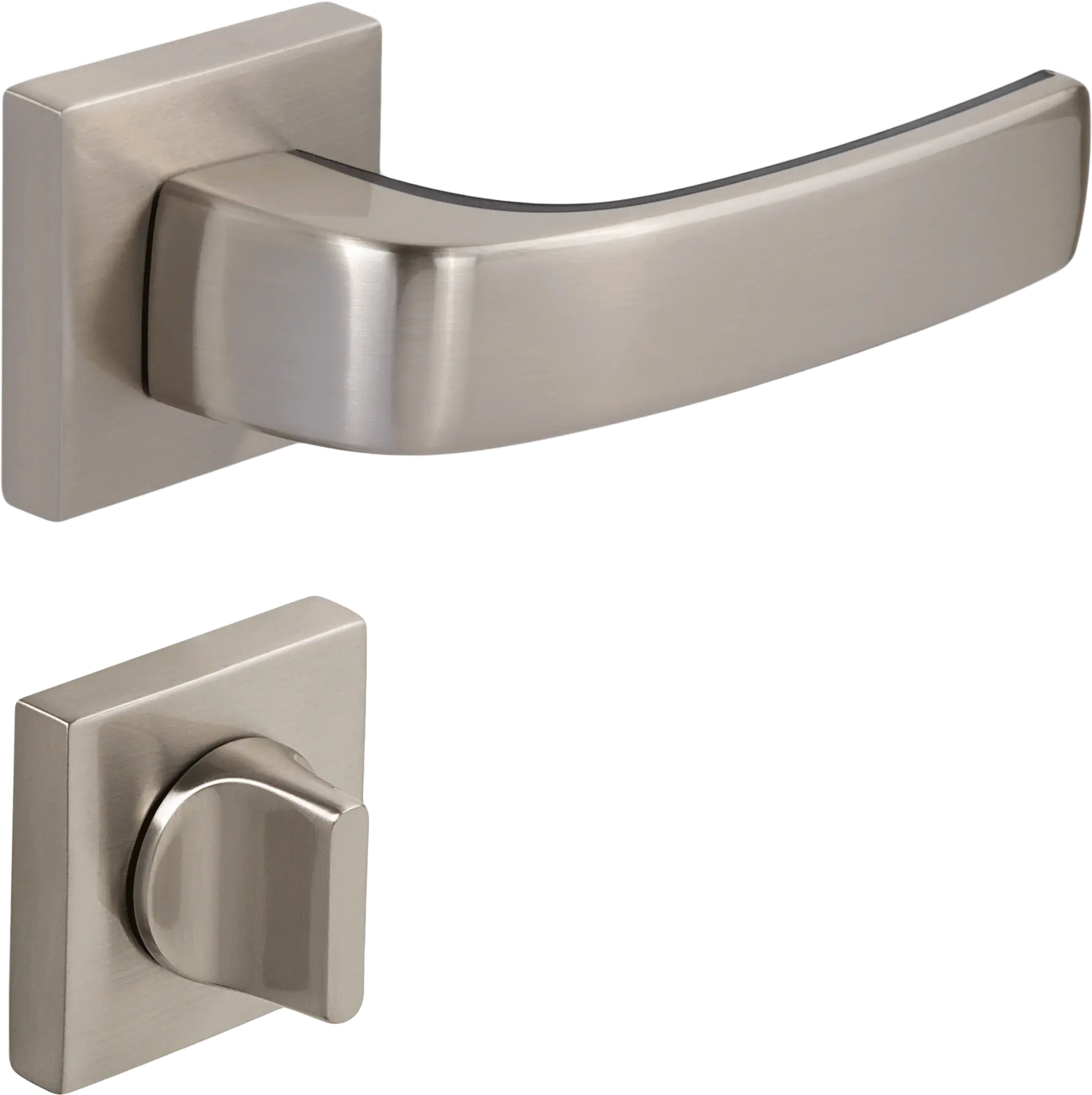 Çebi 1101-9186 Pera-S Croma Kapı Kolu MP08 ( Parlak Fırçalanmış Inox) - WC