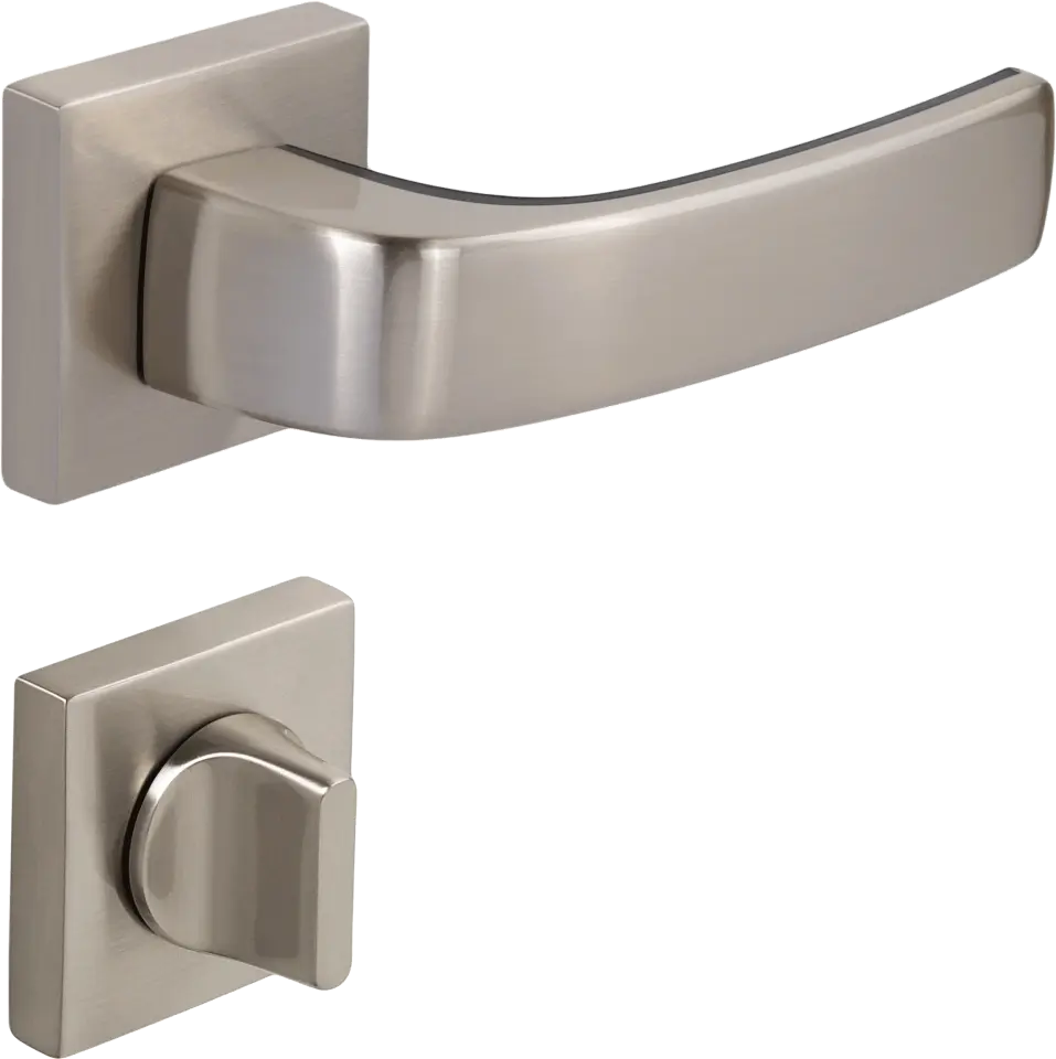 Çebi 1101-9186 Pera-S Croma Kapı Kolu MP08 ( Parlak Fırçalanmış Inox) - WC