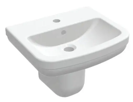 Lavabo, GLOW, parlak beyaz