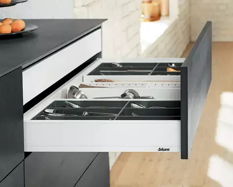 Blum Legrabox Pure M 70 Kg Blumotion İpek Beyaz