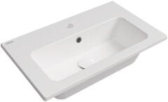 Etajerli Lavabo, SIGMA 60, parlak beyaz
