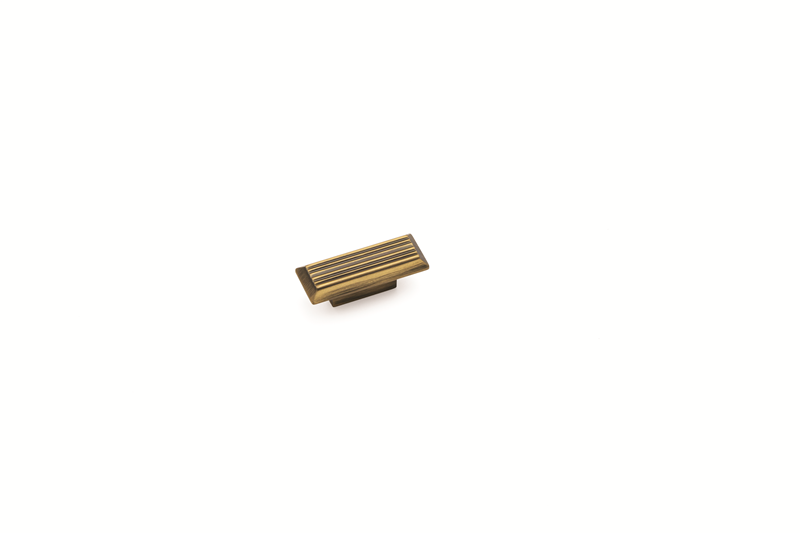 System 9002 Çizgili Antik Sarı Kulp 16 mm