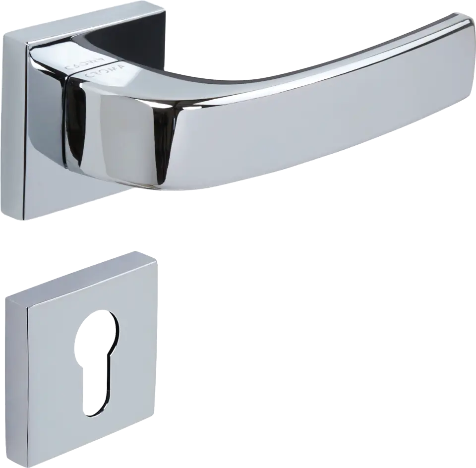 Çebi 1101-9186 Pera-S Croma Kapı Kolu MP02 (Parlak Krom) - Yale