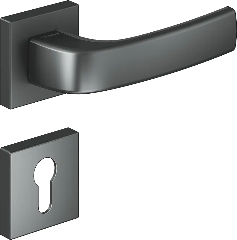 Çebi 1101-9186 Pera-S Croma Kapı Kolu PC27 (Antrasit Saten) - Yale