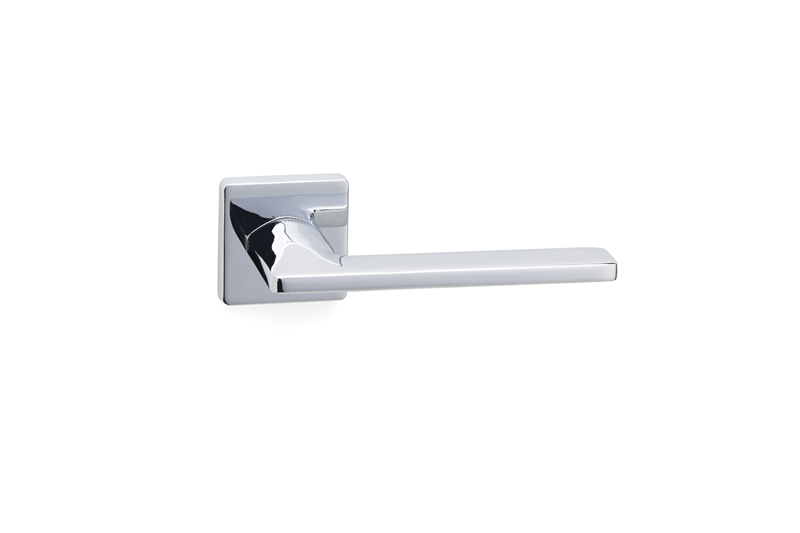 System SLIM Rozetli Kapı Kolu Krom Renk (HA208RO11 CR)