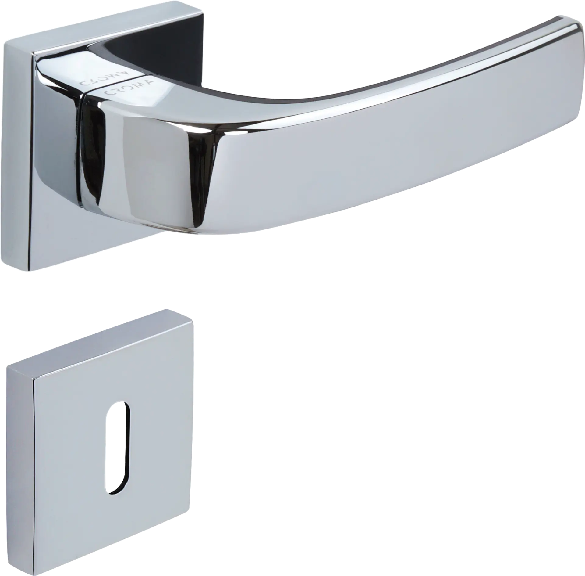 Çebi 1101-9186 Pera-S Croma Kapı Kolu MP02 (Parlak Krom) - Oda