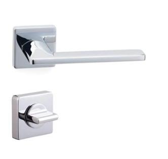System SLIM Rozetli Kapı Kolu Krom Renk (HA208RO11 CR) WC