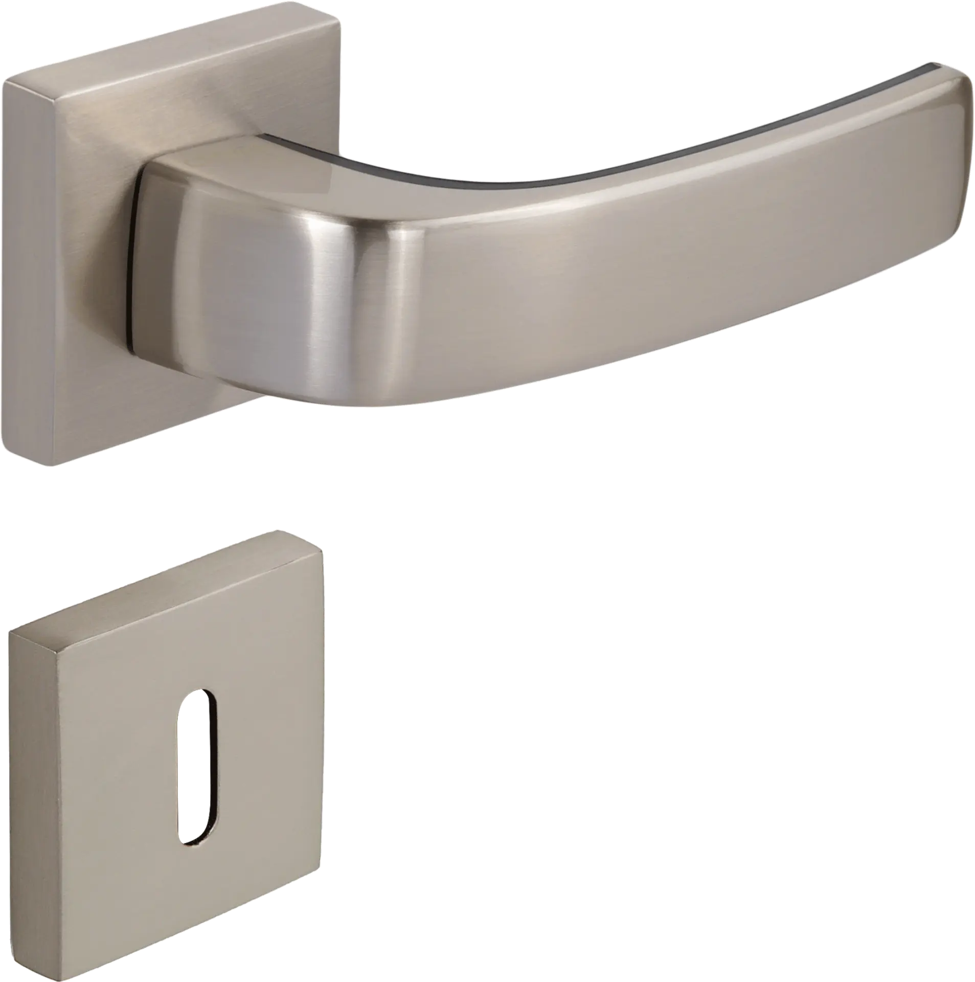 Çebi 1101-9186 Pera-S Croma Kapı Kolu MP08 ( Parlak Fırçalanmış Inox) - Oda