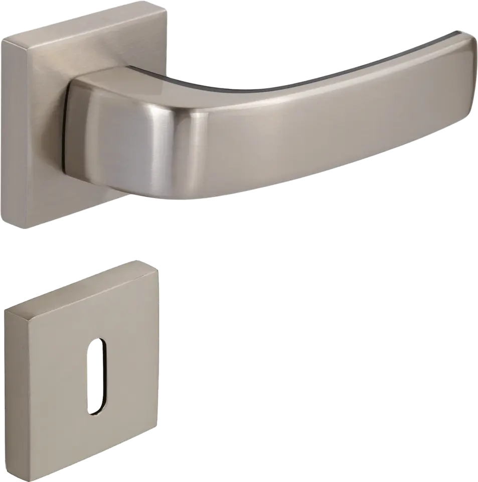 Çebi 1101-9186 Pera-S Croma Kapı Kolu MP08 ( Parlak Fırçalanmış Inox) - Oda