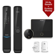 Philips Akıllı Kilit 9300 + Philips Akıllı Kapı Ekranı DV001