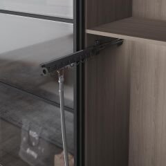 Raylı Alüminyum Kravatlık