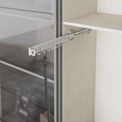 Raylı Alüminyum Kravatlık