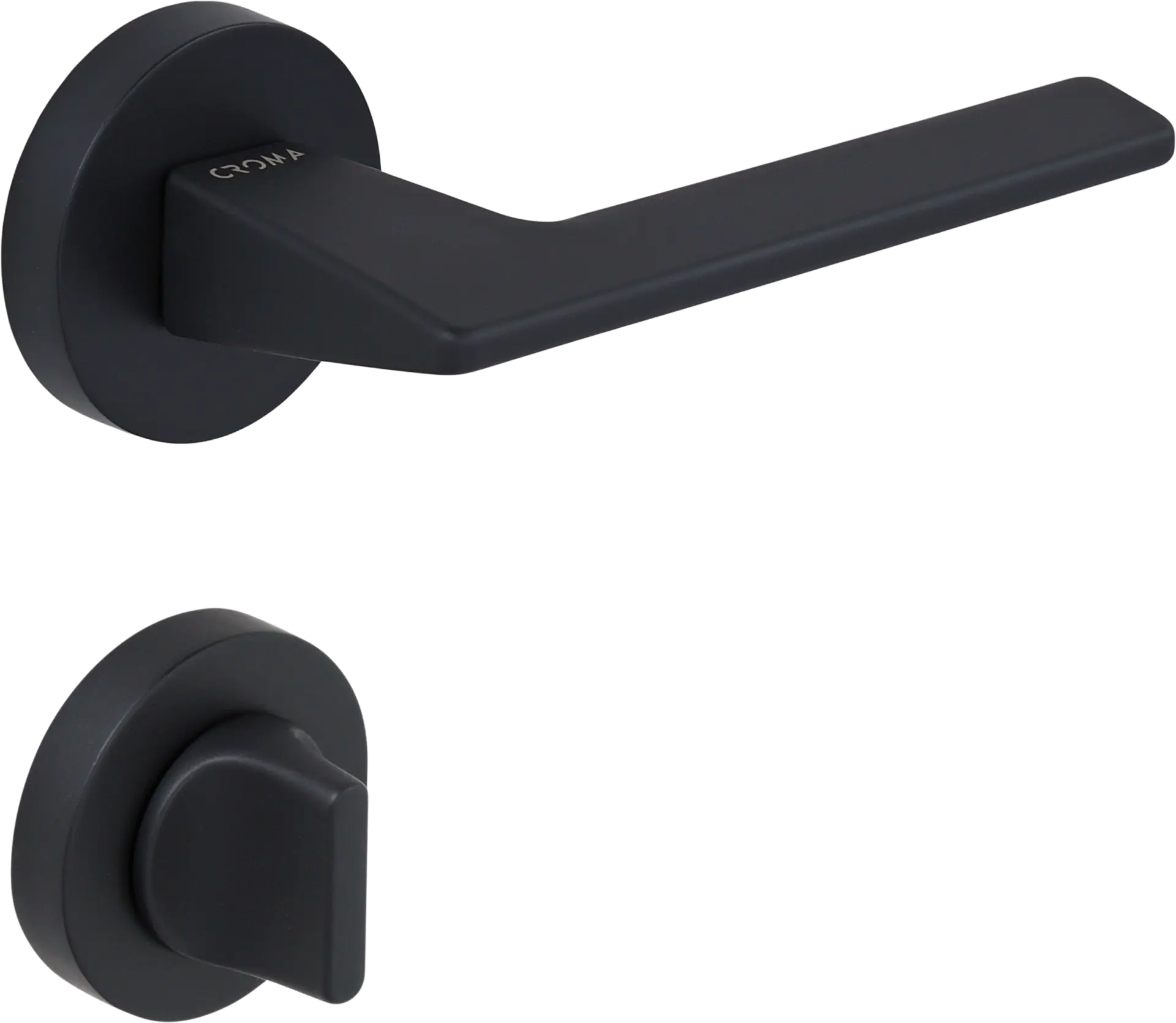 Çebi 1106-9188 Via Croma Kapı Kolu PC24 (Mat Siyah) - WC