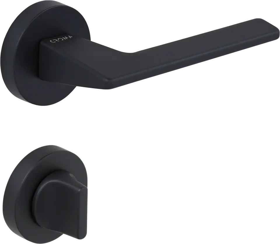 Çebi 1106-9188 Via Croma Kapı Kolu PC24 (Mat Siyah) - WC