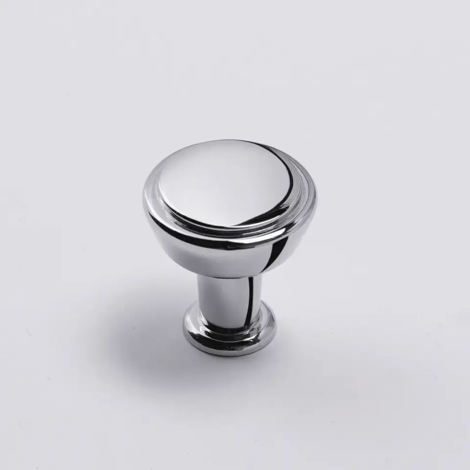 Vista D’oro Nivo Düğme Kulp Krom