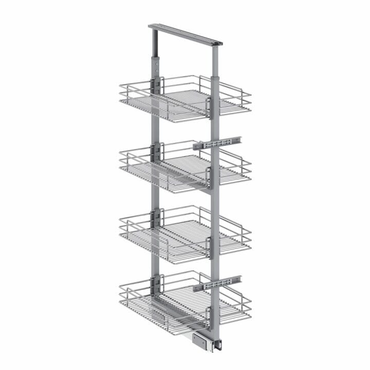 Starax Teleskopik Kiler 110-125 cm | 30 cm Kapak Uyumlu