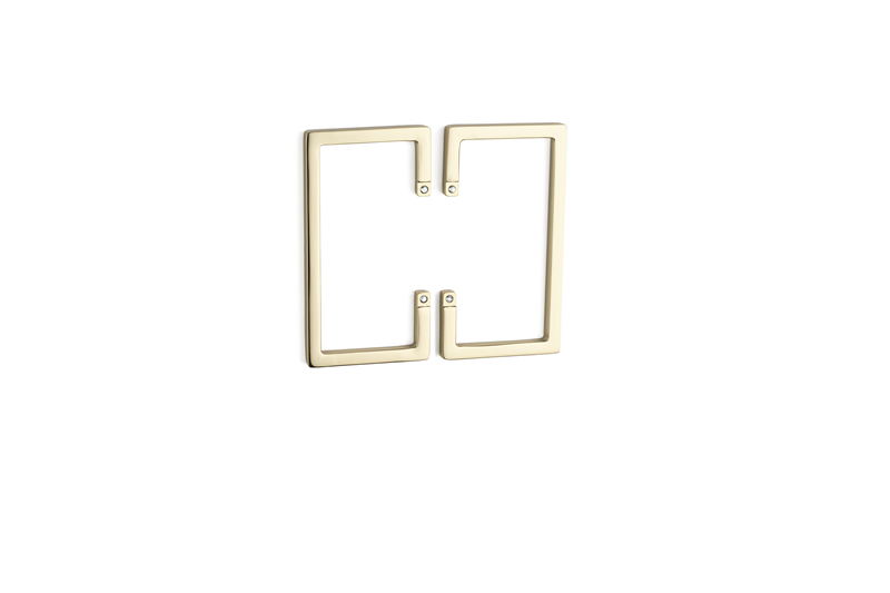 System 4703 Gold Renk Alt Taban Yarım Kulp 64 mm (SY4703 0064 GL)