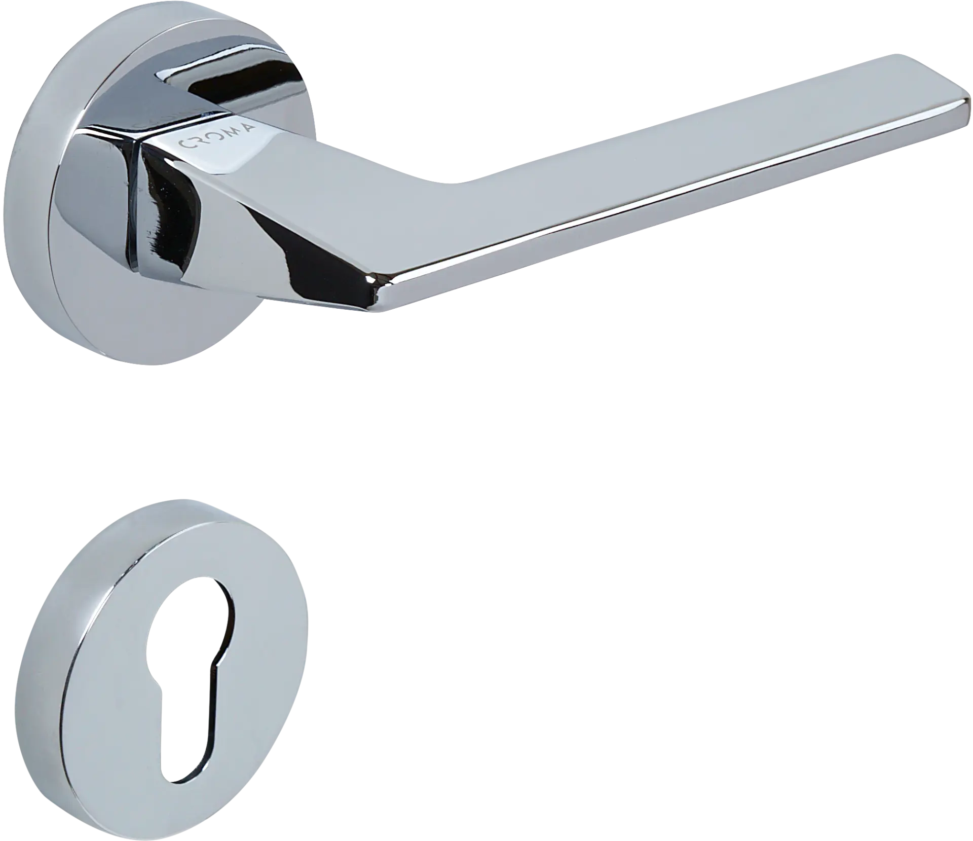 Çebi 1106-9188 Via Croma Kapı Kolu MP02 (Parlak Krom) - Yale
