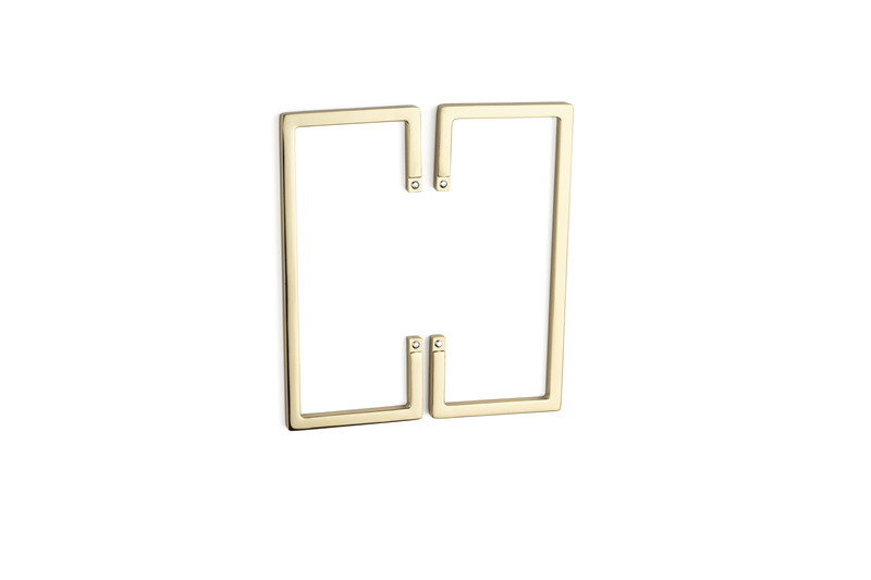 System 4703 Gold Renk Alt Taban Yarım Kulp 96 mm (SY4703 0096 GL)