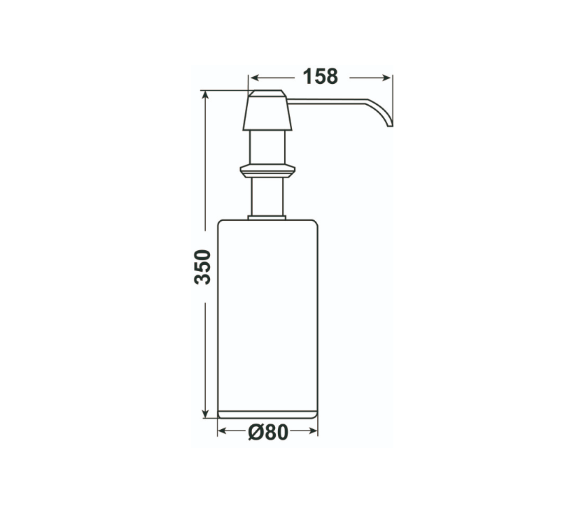 Ankastre Sıvı Sabunluk, ROXY