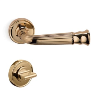 System DESPINA Rozetli Kapı Kolu Gold Renk (HA132RO14 GL)