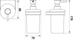Duvara Monte Sıvı Sabunluk, SEMPLE