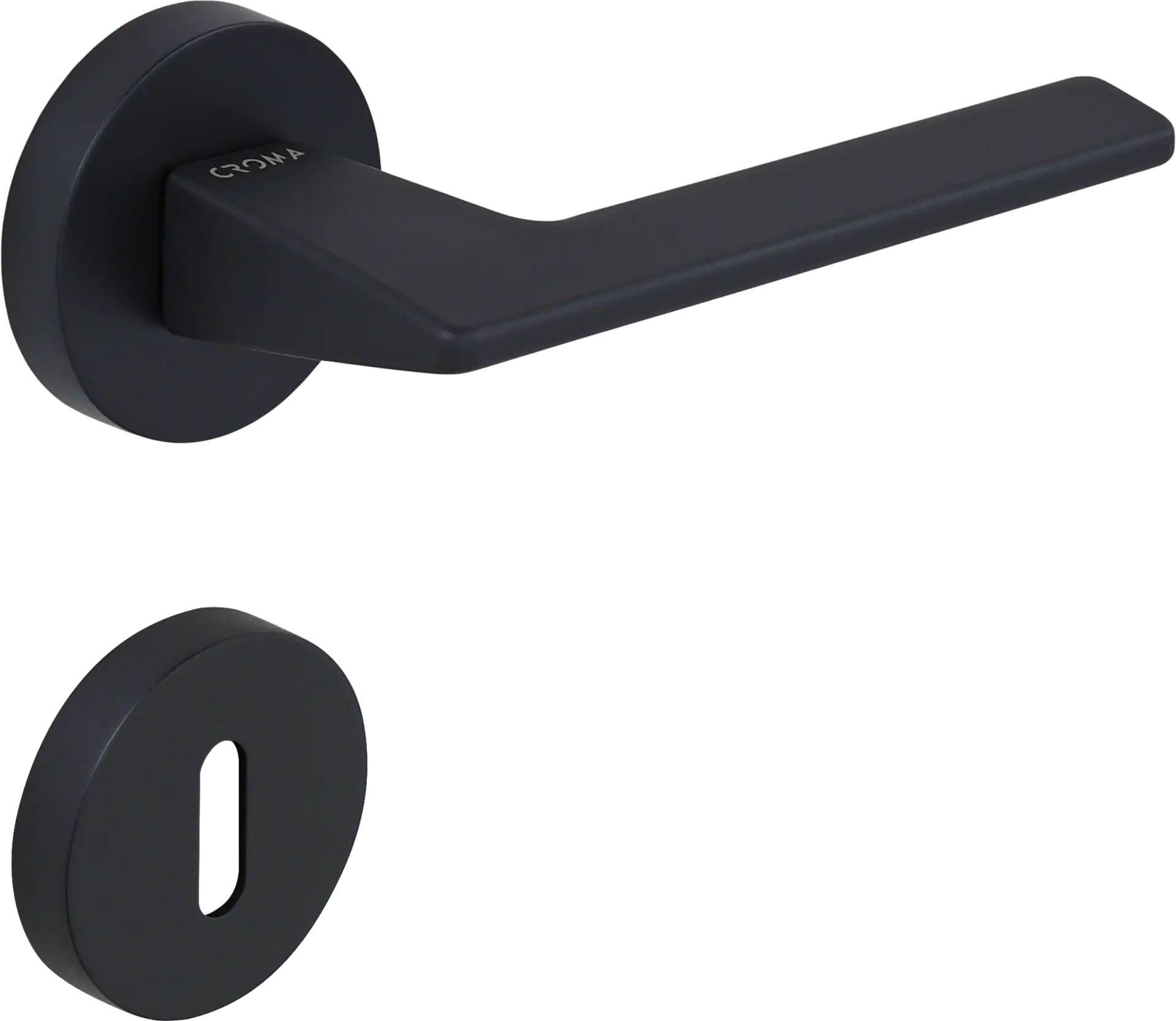 Çebi 1106-9188 Via Croma Kapı Kolu PC24 (Mat Siyah) - Oda