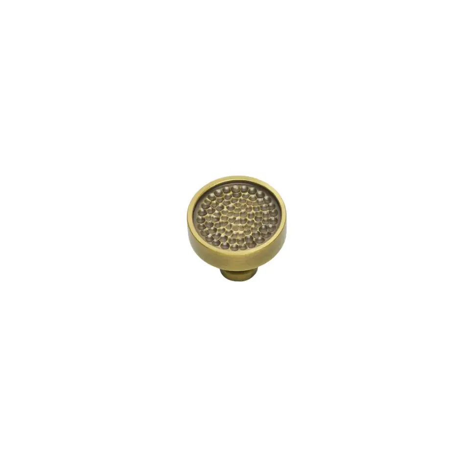 Vista D’oro Bluu Düğme Kulp Sarı Oksit
