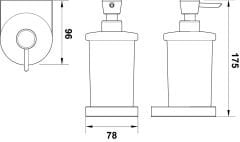 Tezgah Üstü Sıvı Sabunluk, SEMPLE