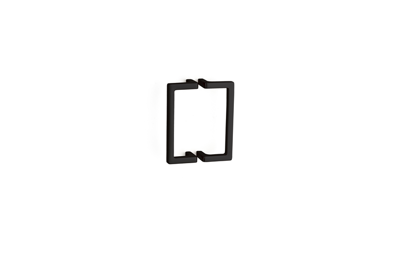 System 4704 Siyah Renk Modern Yarım Kulp 96 mm (SY4704 0096 AL6)