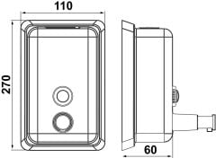 Duvara Monte Sıvı Sabunluk, NORM