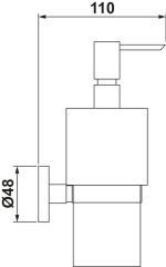 Duvara Monte Sıvı Sabunluk, AXIS