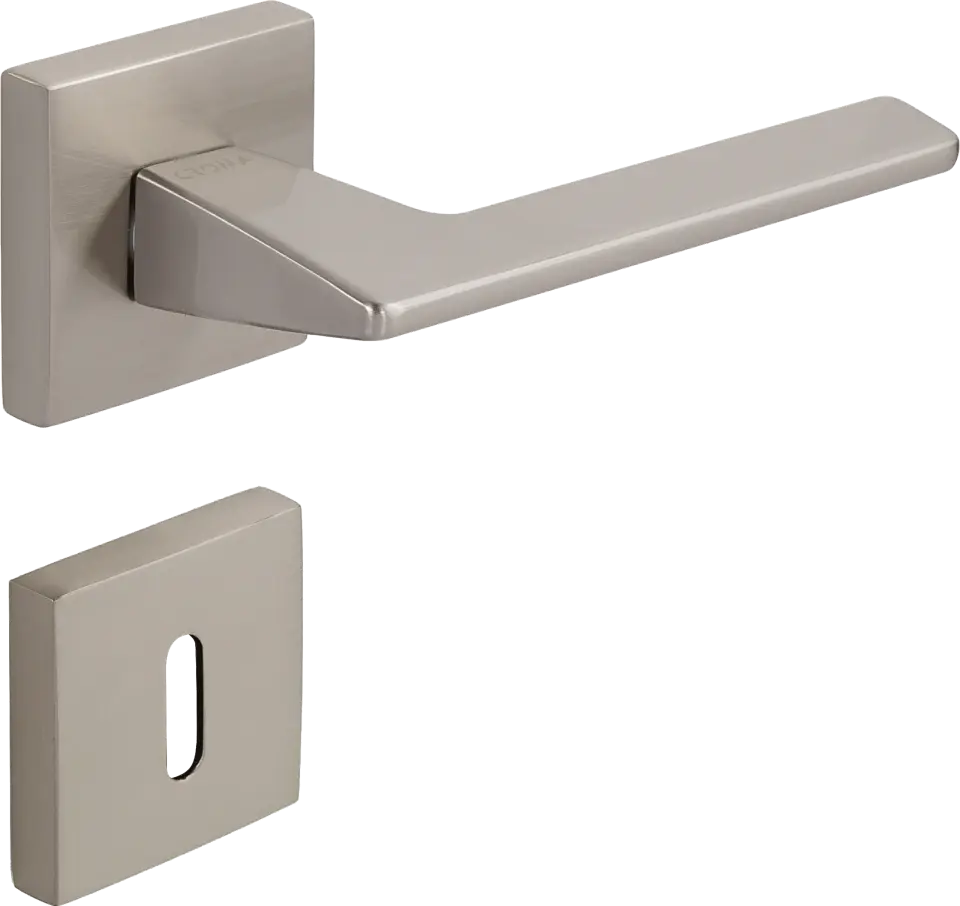 Çebi 1106-9186 Via-S Croma Kapı Kolu MP08 ( Parlak Fırçalanmış Inox) - WC