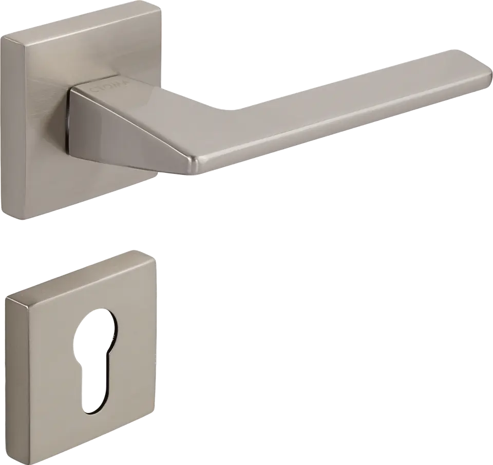 Çebi 1106-9186 Via-S Croma Kapı Kolu MP08 ( Parlak Fırçalanmış Inox) - Yale