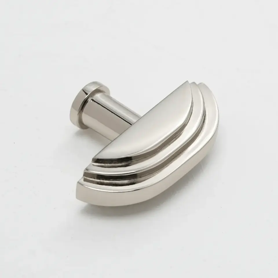 Vista D’oro Kanallı Düğme Kulp Nikel