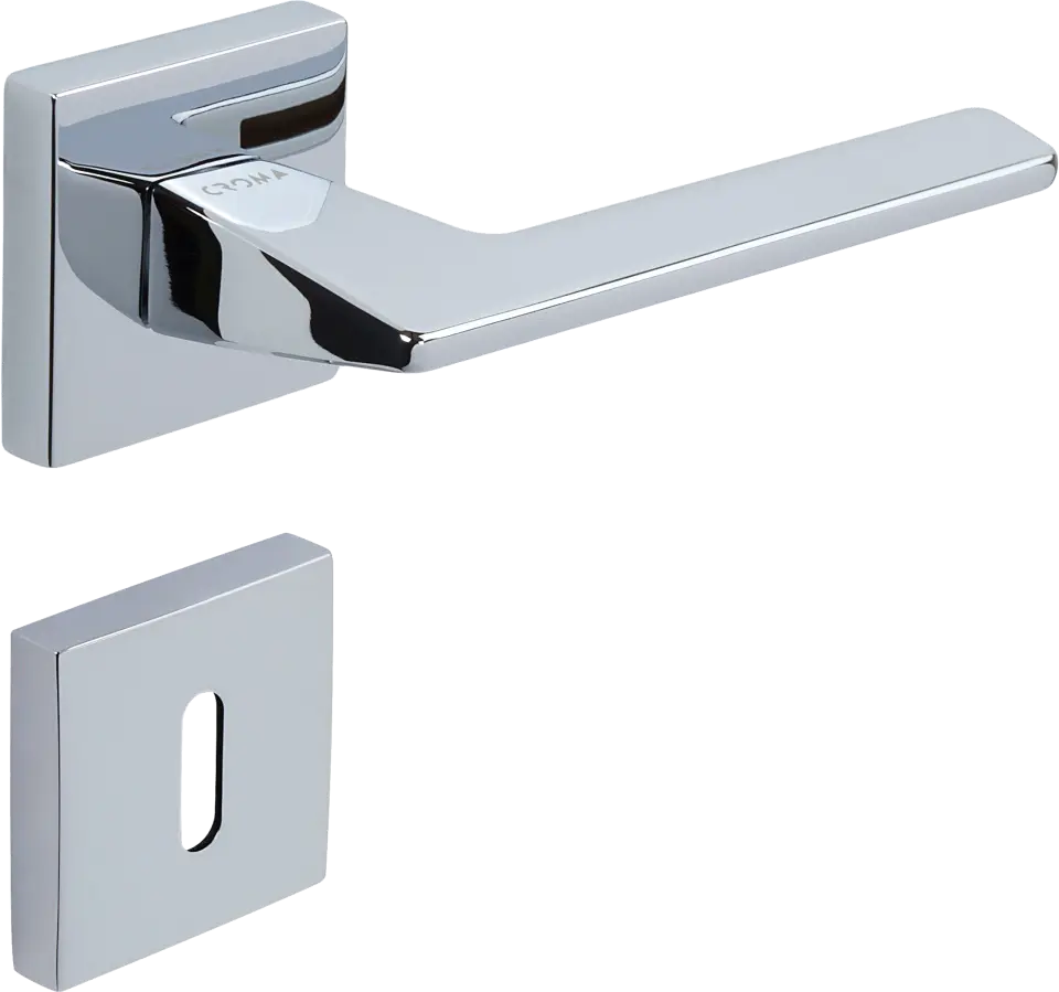 Çebi 1106-9186 Via-S Croma Kapı Kolu MP02 (Parlak Krom) - Oda