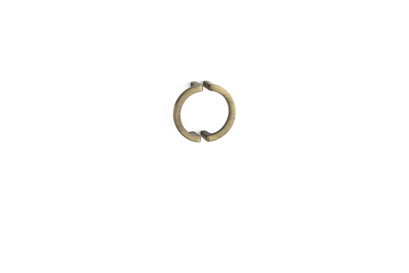 System 4701 Gold Renk Modern Yarım Kulp 64 mm (SY4701 0064 ABM)
