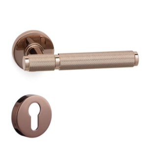 System PIXAR-T Rozetli Kapı Kolu Rose Renk (HA214TRO12 RS)