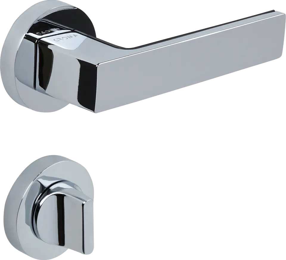 Çebi 1103-9188 Zera Croma Kapı Kolu MP02 (Parlak Krom) - WC