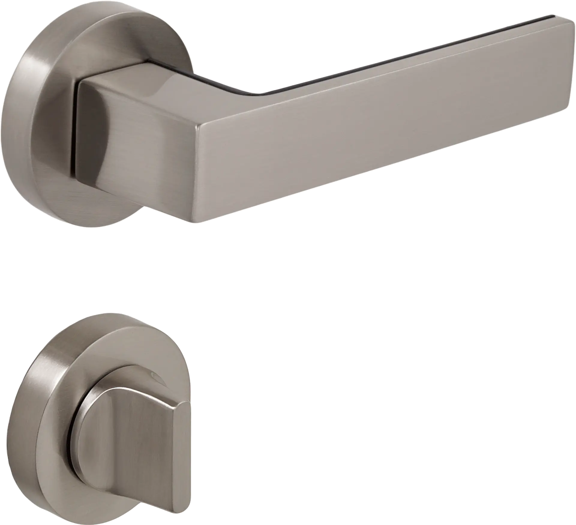 Çebi 1103-9188 Zera Croma Kapı Kolu MP08 ( Parlak Fırçalanmış Inox) - WC