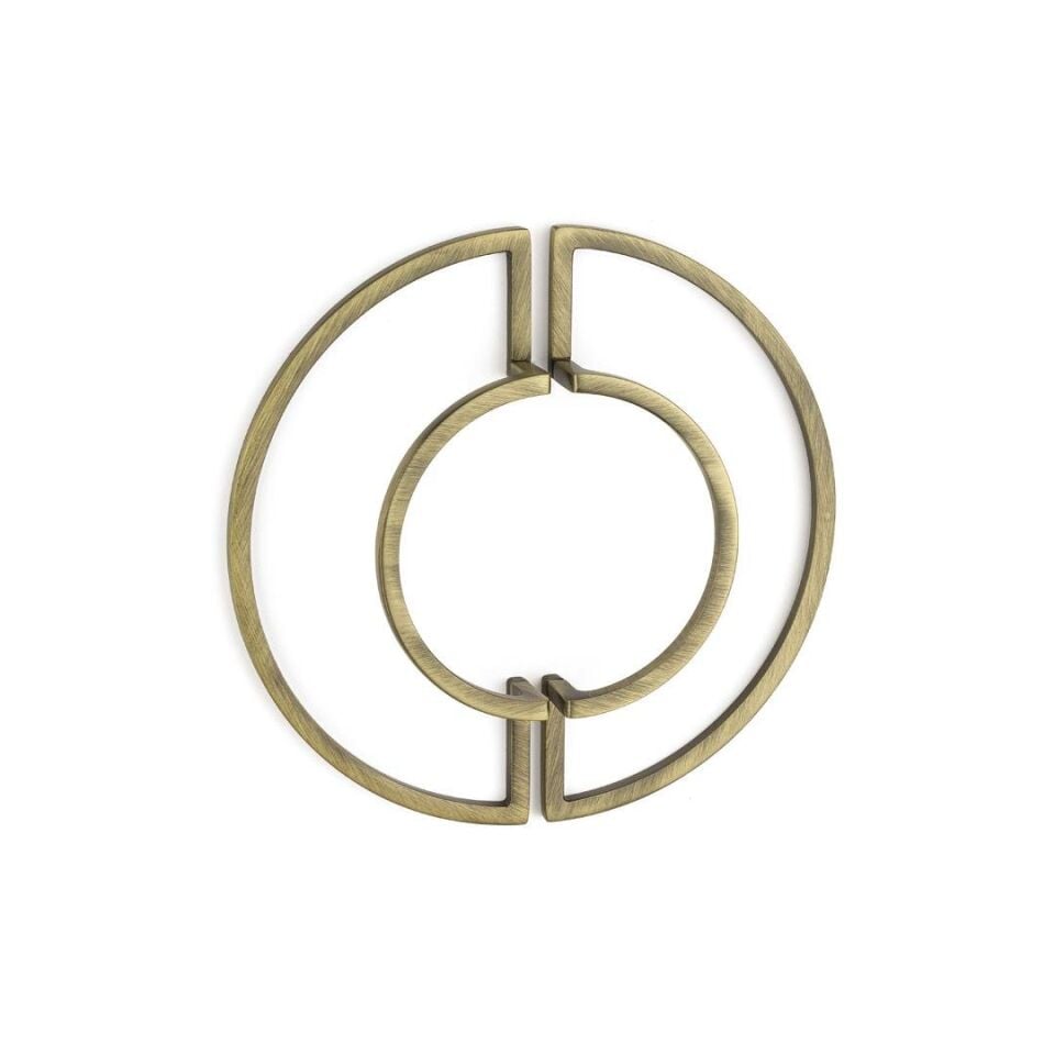 System 4701 Gold Renk Modern Yarım Kulp