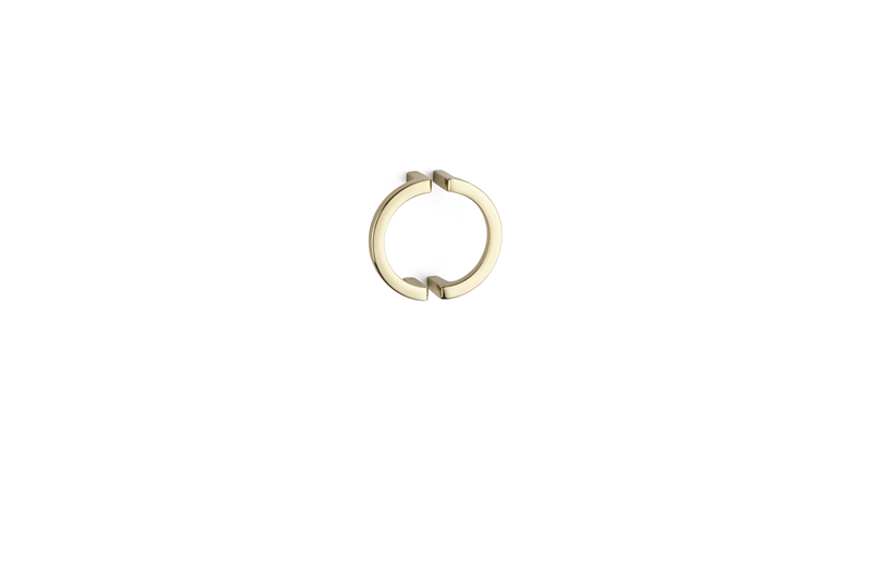 System 4701 Gold Renk Modern Yarım Kulp