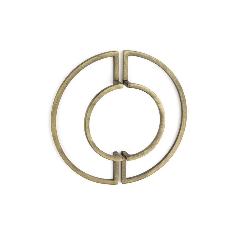 System 4701 Gold Renk Modern Yarım Kulp 64 mm (SY4701 0064 GL)