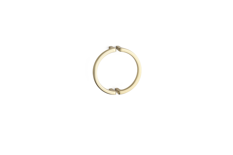 System 4701 Gold Renk Modern Yarım Kulp 96 mm (SY4701 0096 GL)