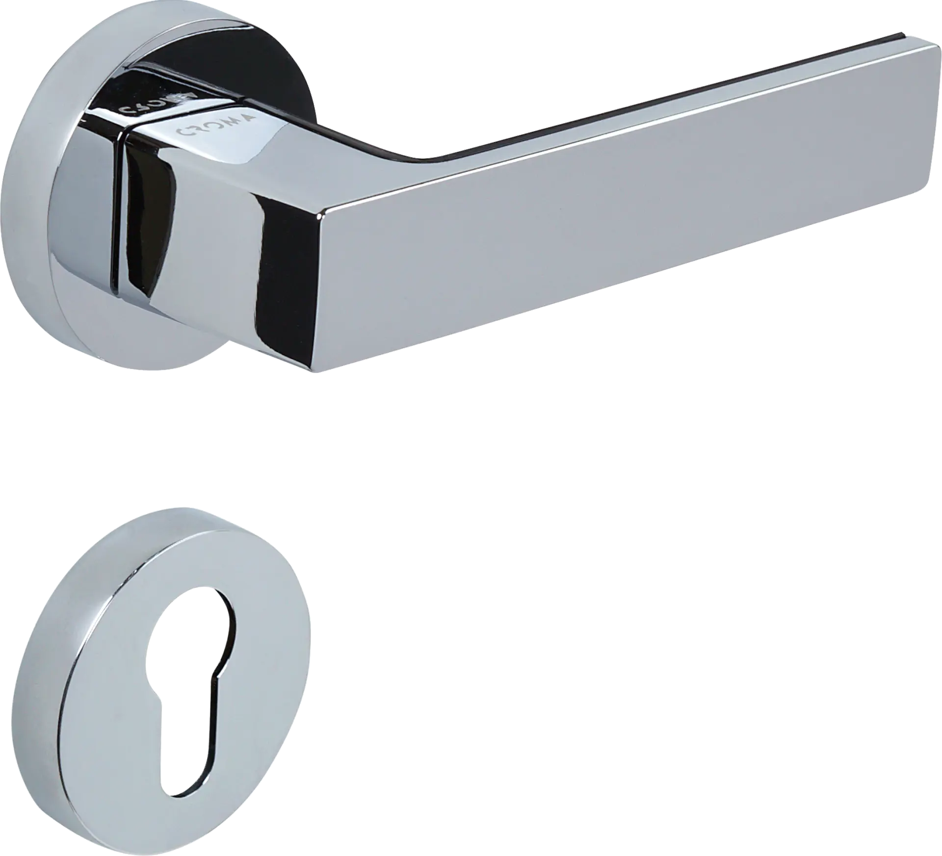 Çebi 1103-9188 Zera Croma Kapı Kolu MP02 (Parlak Krom) - Yale