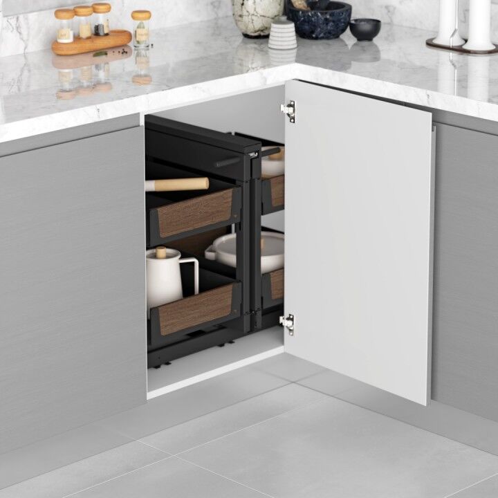 Unique Wood Bağımsız Körköşe Mekanizması Antrasit