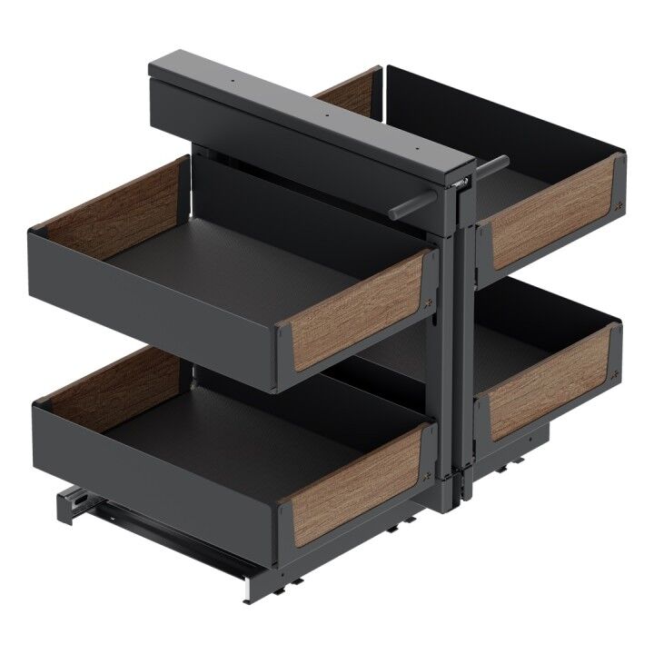 Unique Wood Bağımsız Körköşe Mekanizması Antrasit